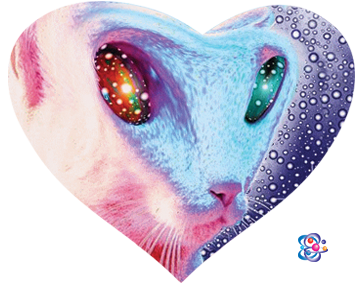 Cat Alien Heart